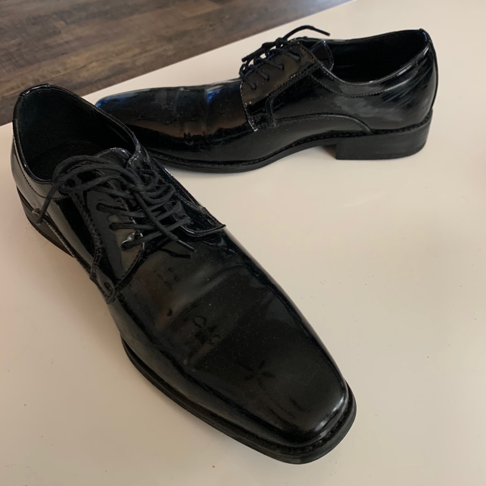 Faranzi Tuxedo Oxford shoes size 11 formal dress